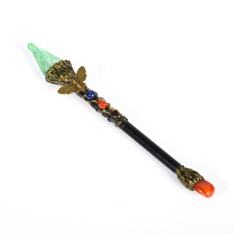 Handmade Bee Crystal Magic Wand